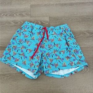 Colorful Geometric Swim Shorts